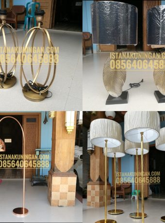 Stand Lamp Tembaga Kuningan