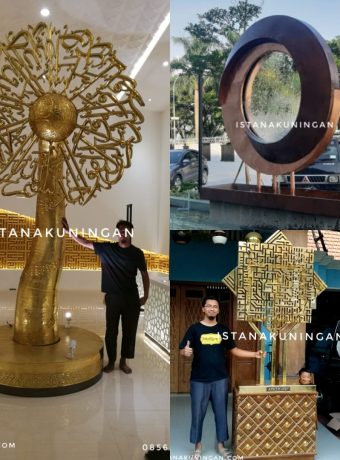 artwork tembaga kuningan