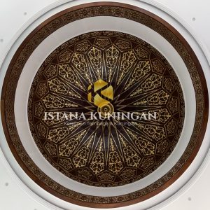 Kaligrafi Plafon Kubah Tembaga